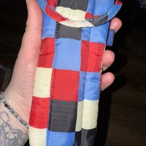 BAGGU Vibrant Checkered Eyewear Pouch